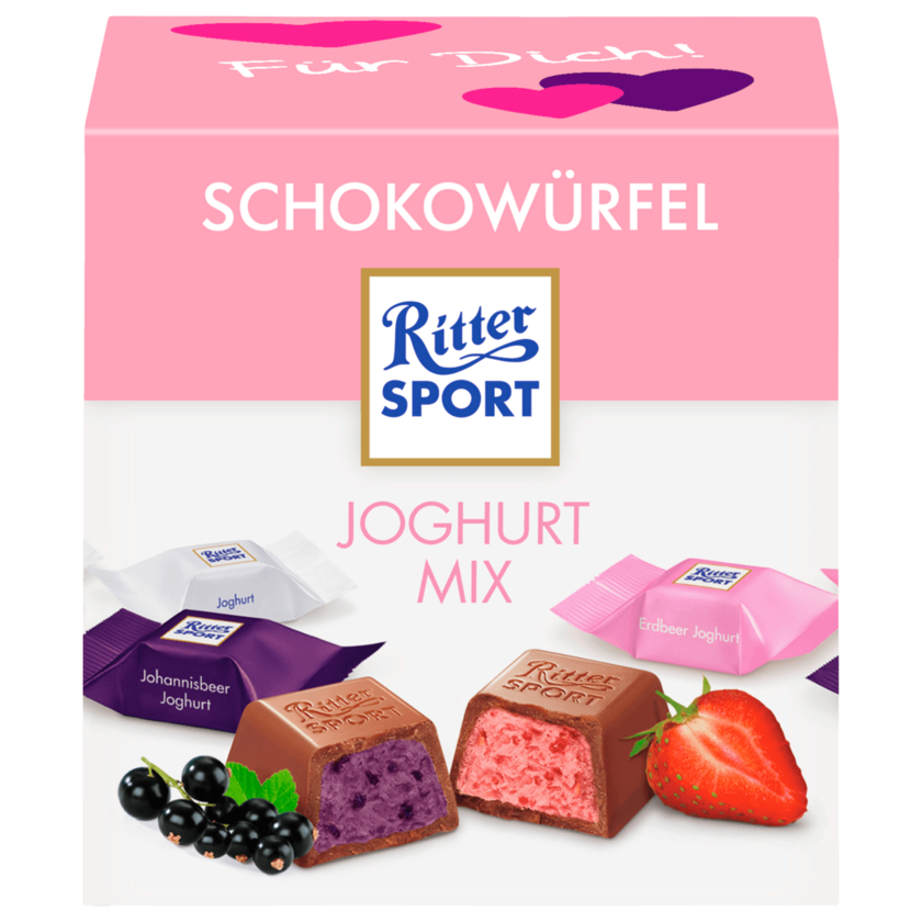 Ritter Sport Schokowürfel Joghurt 176g